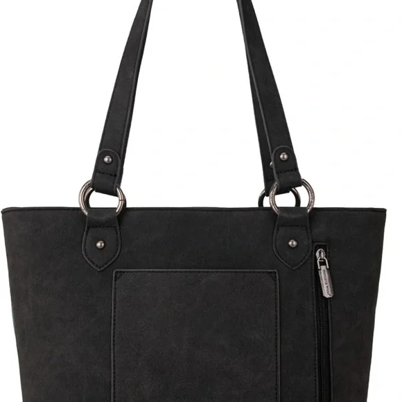 West Aztec Tote Bag for Women Embroidered Western Shoulder Purse and Wallet Set - Picture 4 of 6